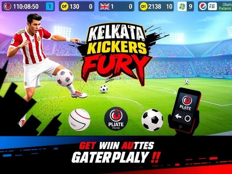 Kolkata Kickers Fury Gameplay